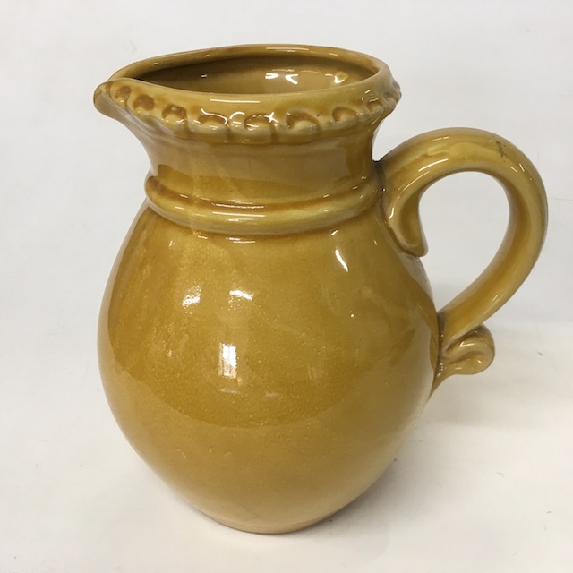 JUG, Rustic Ochre Glazed